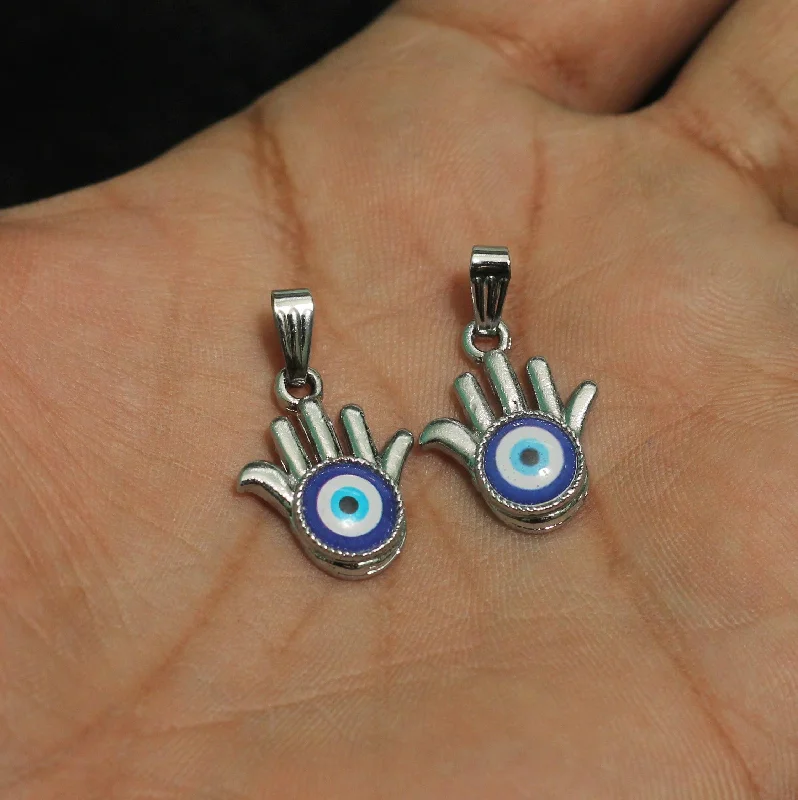 20mm Hamsa hand Evil Eye Pendant