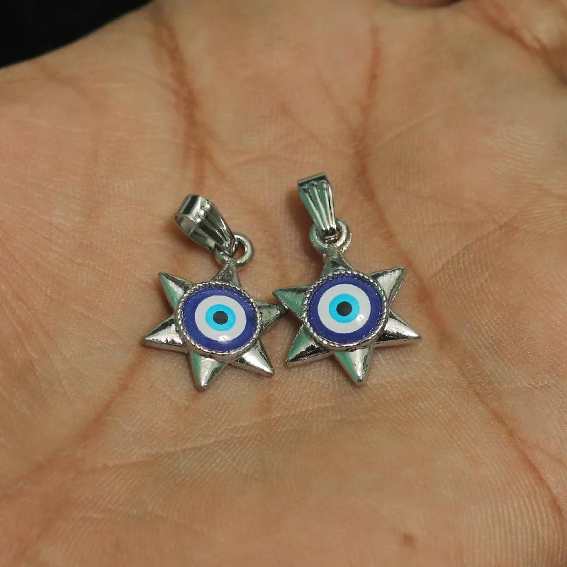 20mm Star Evil Eye Pendant