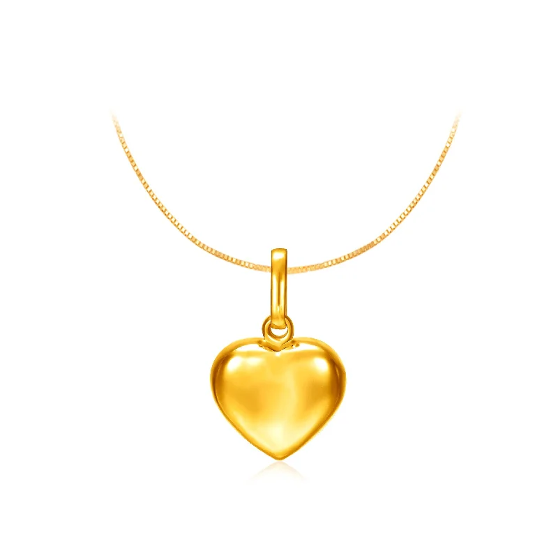 916 Gold Blissful Lovelle Pendant