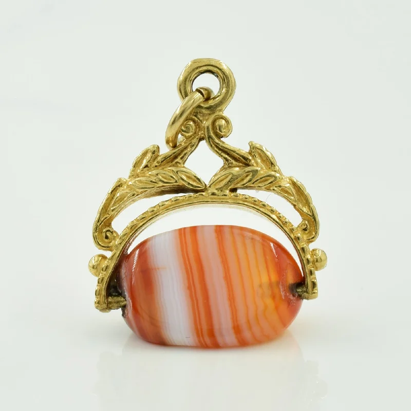 silver moon and star pendant Agate Pendant | 5.25ct |