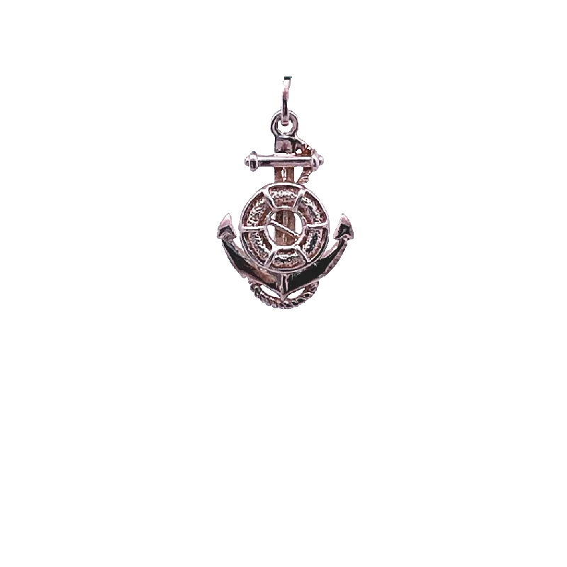 Aimee Anchor Floater 925 Sterling Silver Pendant