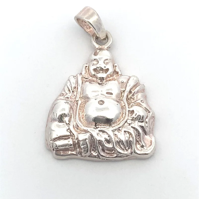 Buddha 925 Sterling Silver Pendant