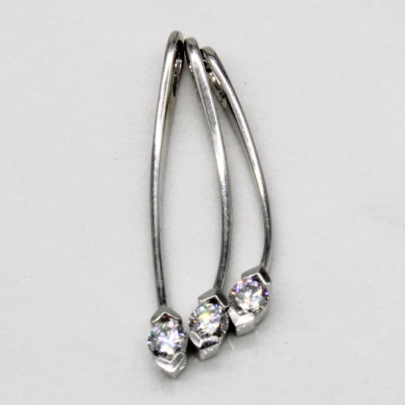 white gold infinity ring Diamond Pendants | 0.27ctw |