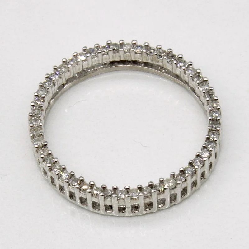 vintage diamond brooch pin Diamond Circle Pendant | 0.25ctw |