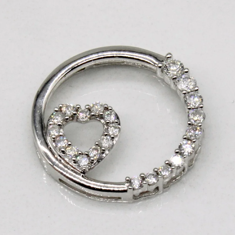 personalized hand-stamped bar ring Diamond Pendant | 0.17ctw |