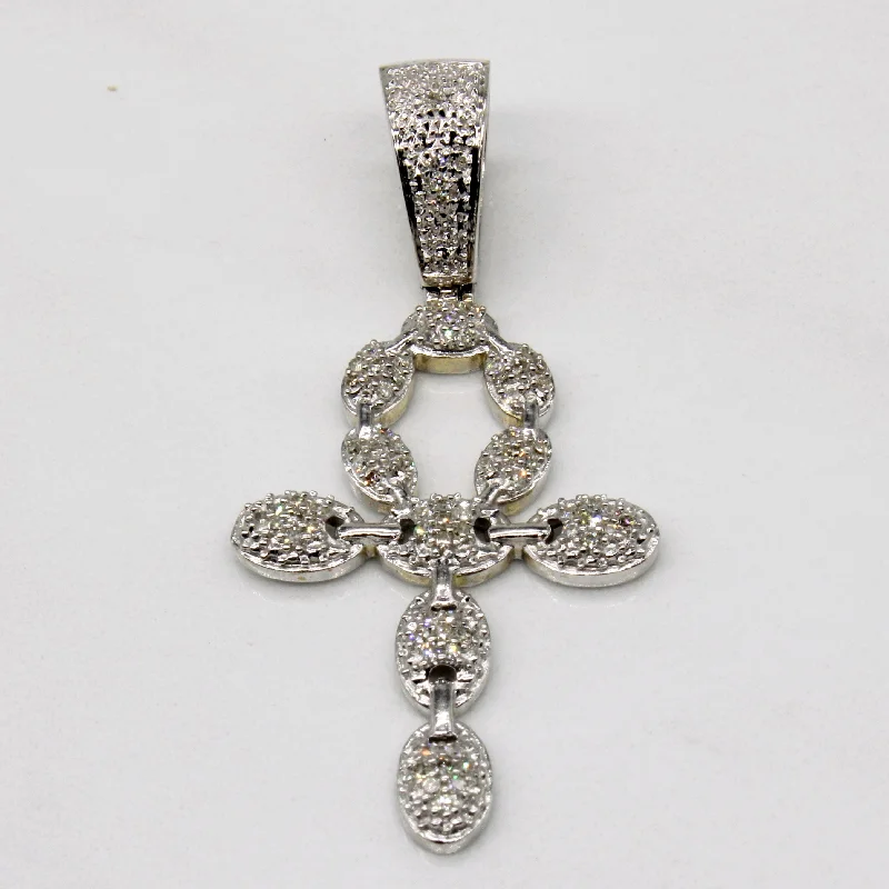 gothic black onyx ring men Diamond Pendant | 0.25ctw |