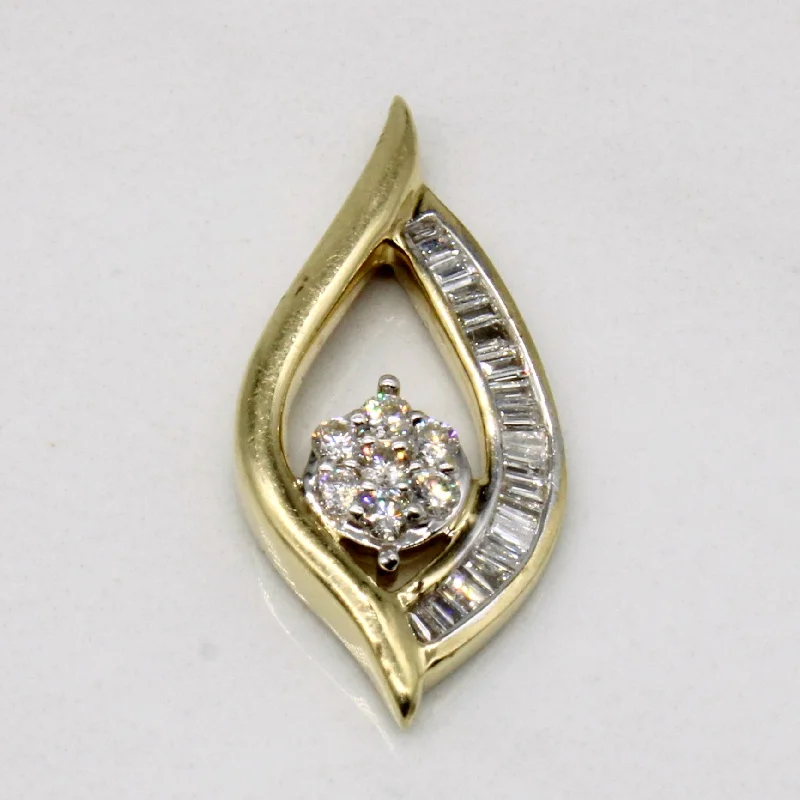 classic wedding set with diamonds Diamond Pendant | 0.33ctw |