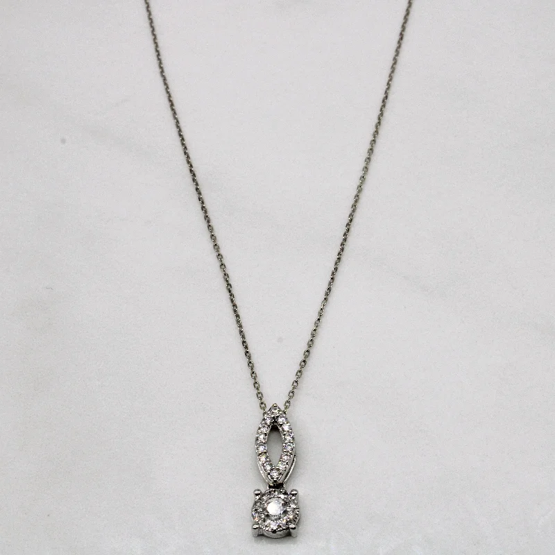 gold and turquoise statement ring Diamond Pendant & Necklace | 0.35ctw | 17" |
