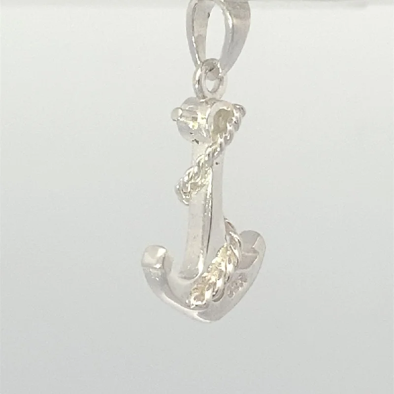 Ecco Anchor 925 Sterling Silver Charm