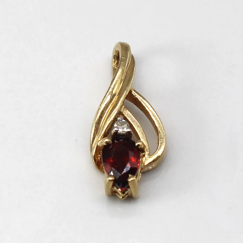 aquamarine and diamond wedding ring Garnet & Diamond Drop Pendant | 0.50ct | 0.02ct |