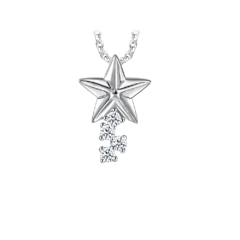 Moissanite Star Bright Pendant