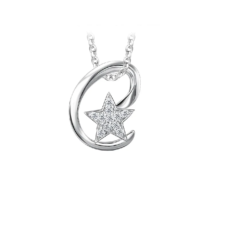 Moissanite Starry Pendant