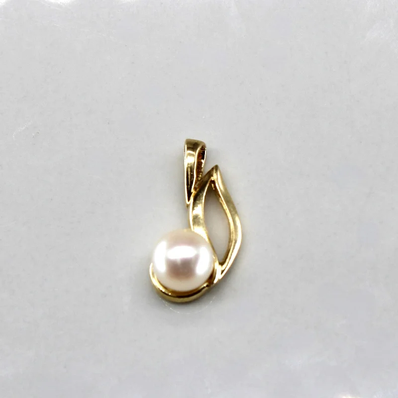 vintage pearl engagement ring Pearl Gold Pendant
