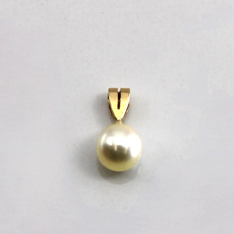 simple crystal pendant necklace Pearl Pendant