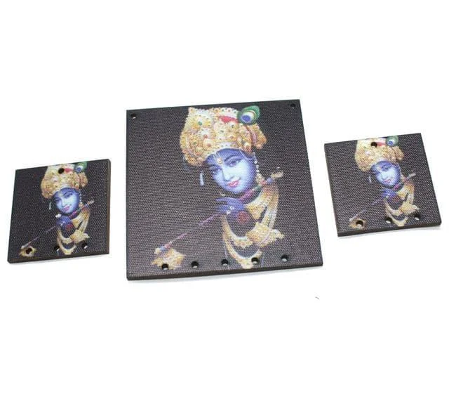 Radha Krishna Pendants Set