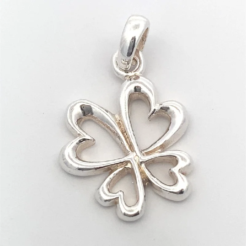 Rylie Butterfly Heart 925 Sterling Silver Pendant