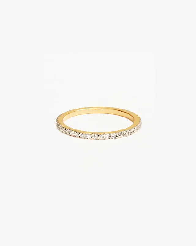 unique gemstone cocktail ring 14k Solid Gold Mist Diamond Ring