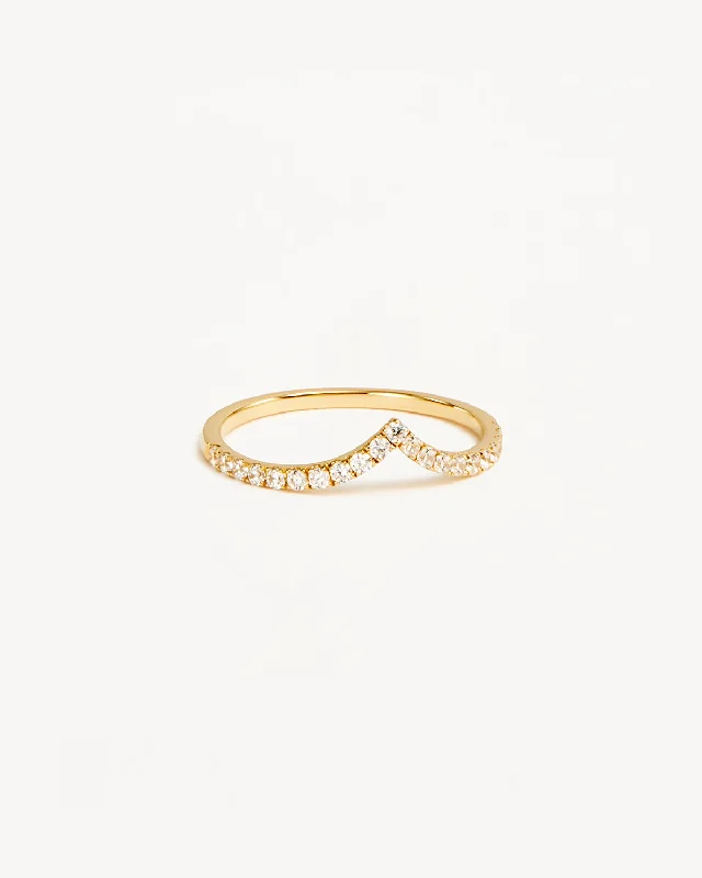 gemstone infinity bracelet 14k Solid Gold Sunlight Lab-Grown Diamond Ring