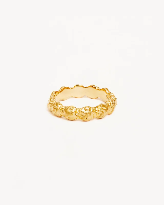 handcrafted gold stud earrings 18k Gold Vermeil All Kinds of Beautiful Ring