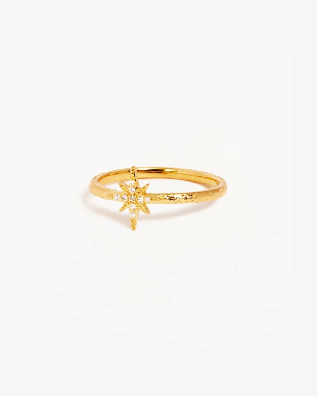minimalist chain anklet gold 18k Gold Vermeil Starlight Ring