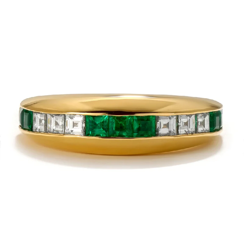 Aurora Emerald Ring