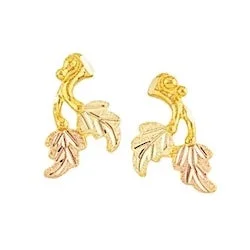 real opal engagement ring Black Hills Gold Leaf Earrings