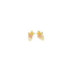 minimalist moonstone bracelet Black Hills Gold Rose Earrings