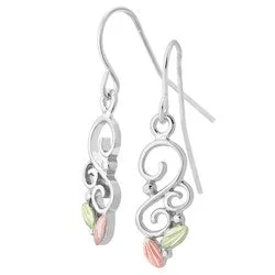 yellow sapphire engagement ring Black Hills Silver Dangle Earrings