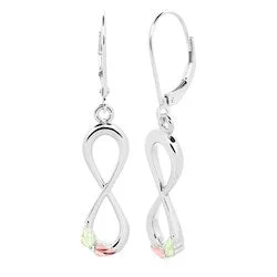 minimalist pearl pendant necklace Black Hills Silver Dangle Earrings