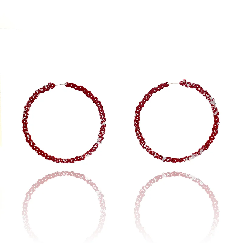 dainty cherry blossom ring Cassandra Prinzi - Big Hoop Earrings