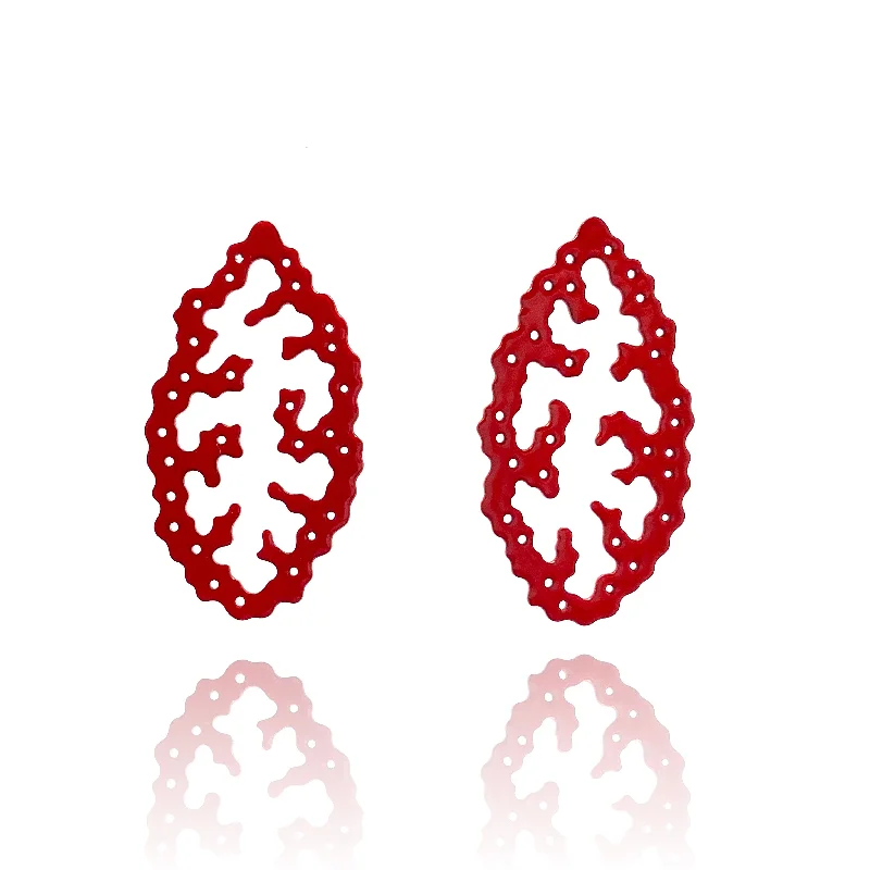 sterling silver braided ring Cassandra Prinzi - Busy Inside Out Earrings
