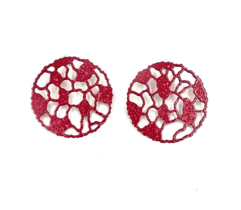 real turquoise drop earrings Cassandra Prinzi - Honeycomb Earrings