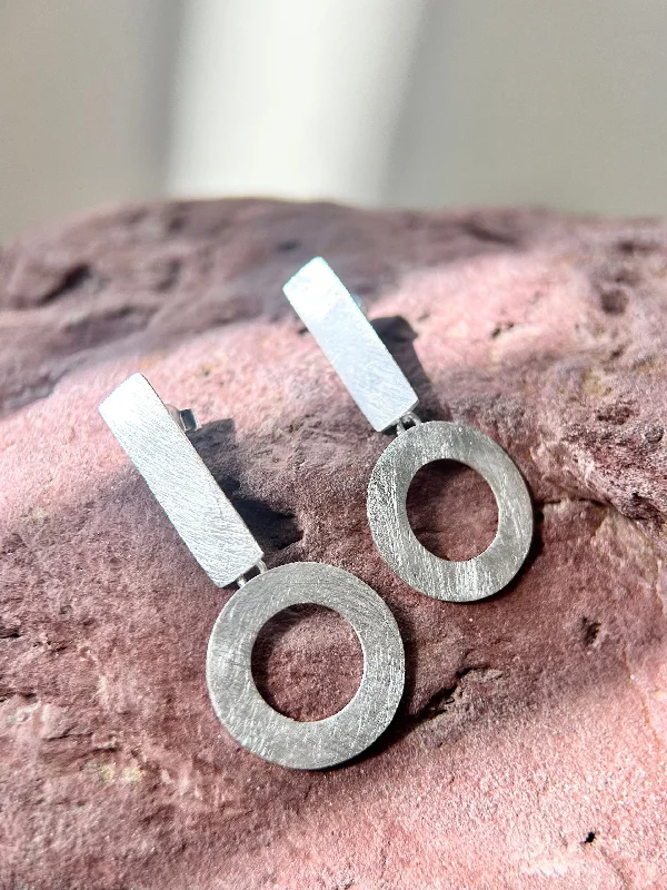 Circle Drop Earrings