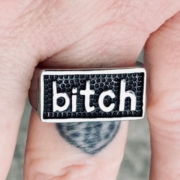 B**ch Ring - R185