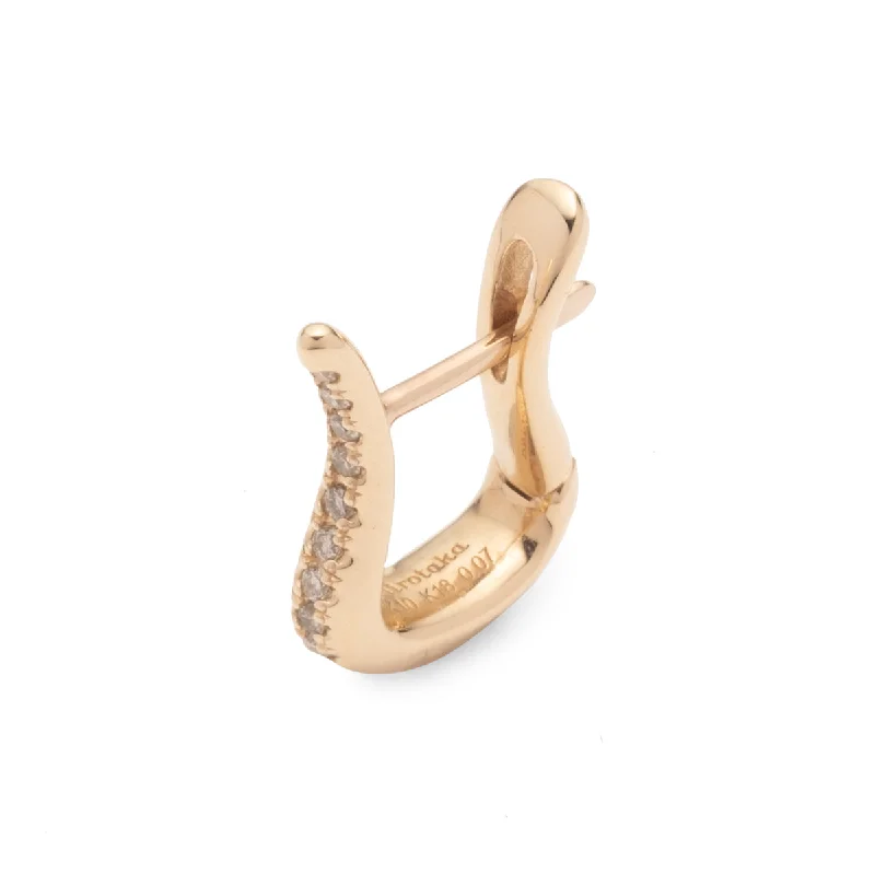 elegant art deco necklace "Cygnus" Diamond Earring