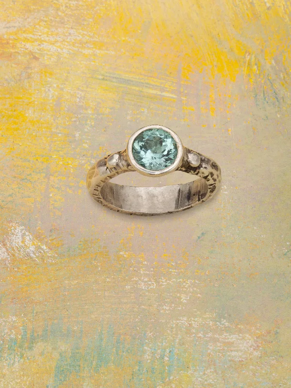 dainty rose gold anklet Blue Bell Ring