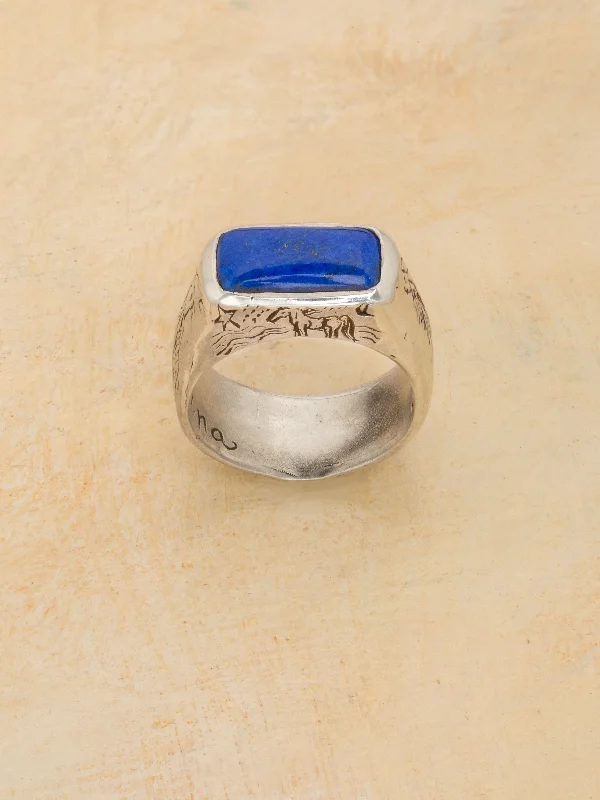 simple engraved wedding ring Enlighten Ring