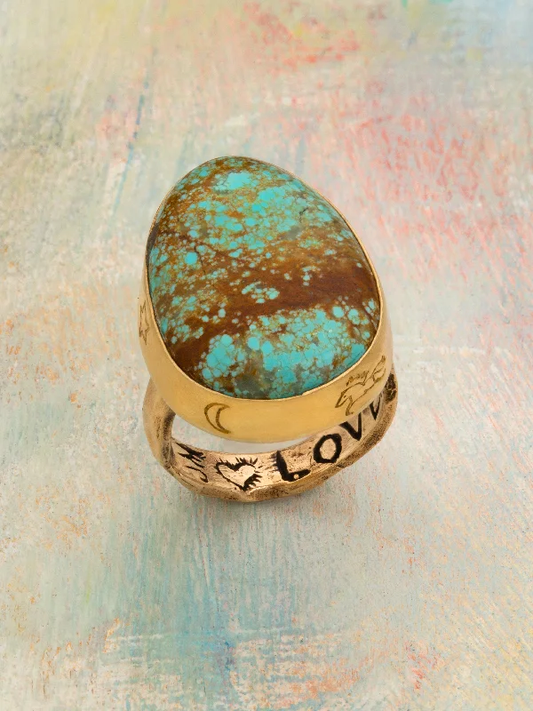 personalized bar necklace silver Nature Lover Ring
