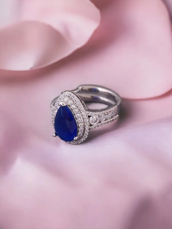 gold and diamond nose stud Navy Foteini Ring