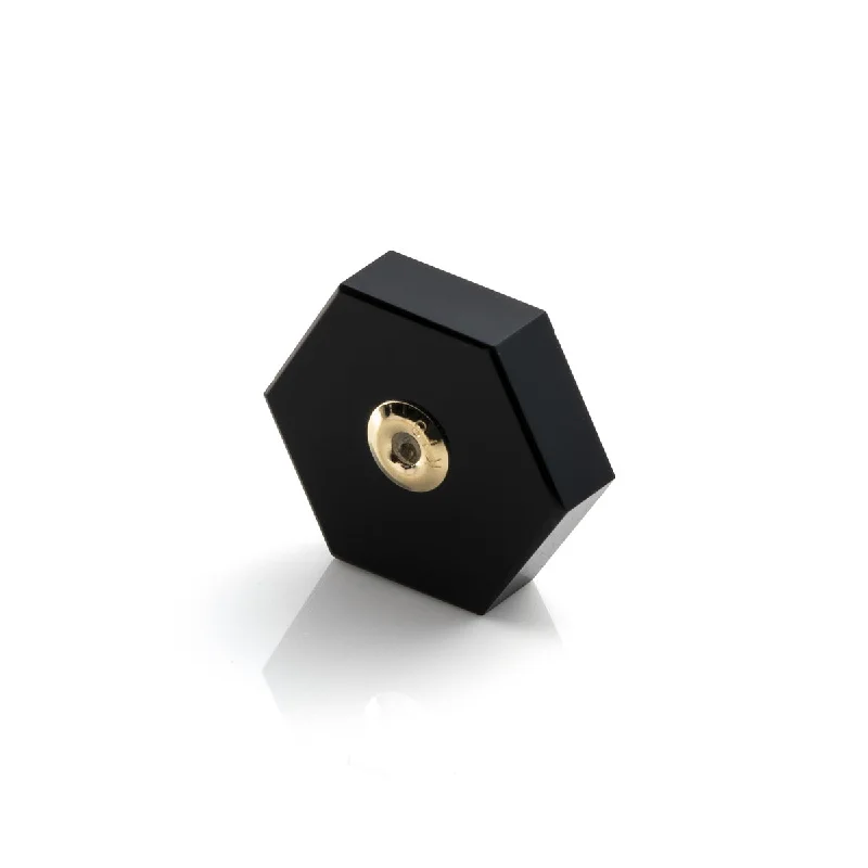 small diamond cross pendant Hexagon Onyx Stone for Spear Earring