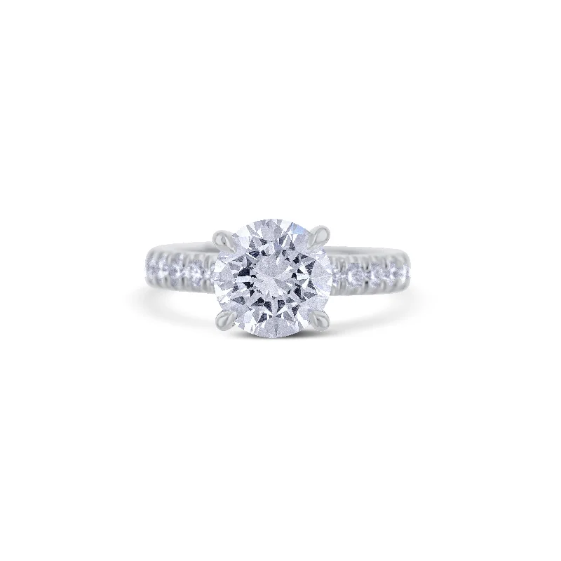 Platinum Diamond Engagment Ring