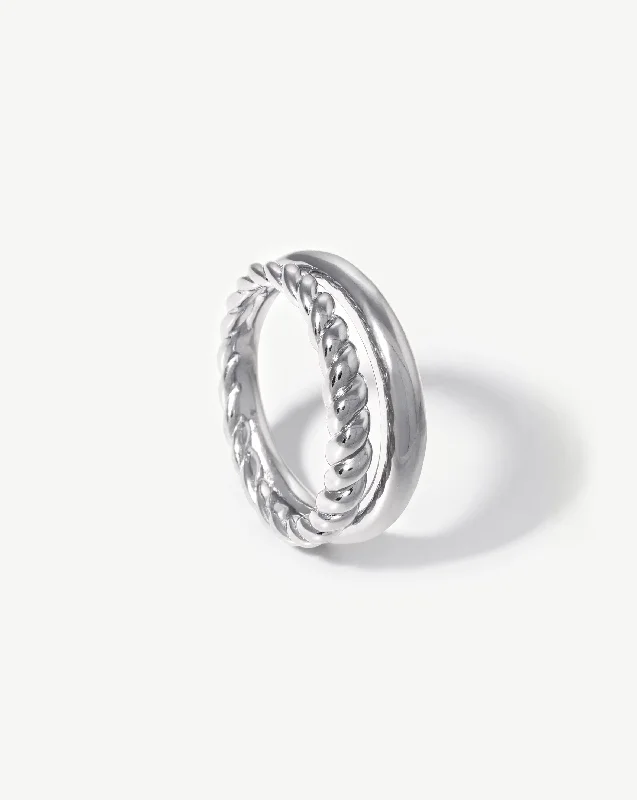 black spinel ring men Radial Ring | Sterling Silver