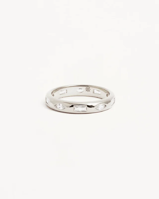 handcrafted crystal quartz ring Sterling Silver Magic of You Ring