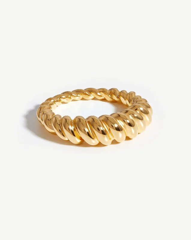 celestial galaxy planet earrings Tidal Ring | 18ct Gold Vermeil