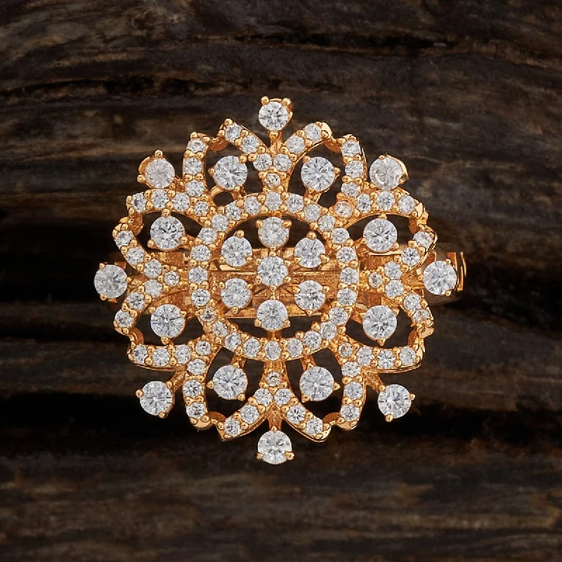 hexagon-shaped engagement ring unique Zircon Finger Ring 166200