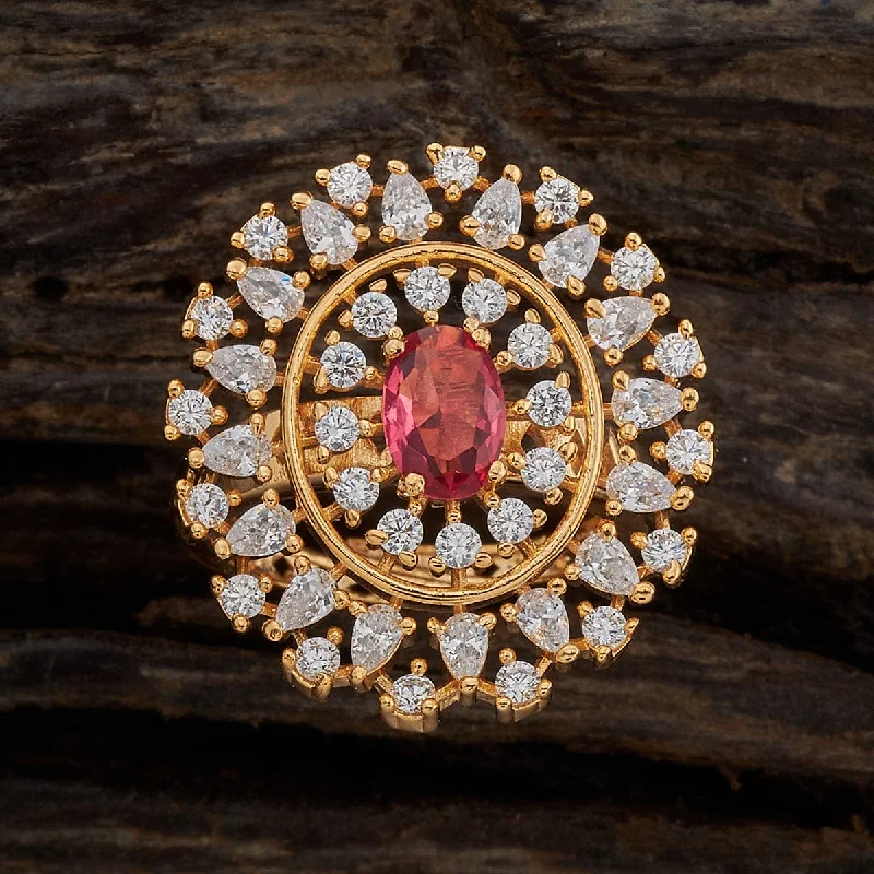 stackable gold bangle set Zircon Finger Ring 169883