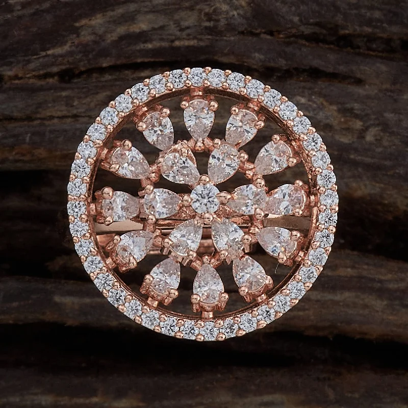 men’s braided leather bracelet Zircon Finger Ring 170366
