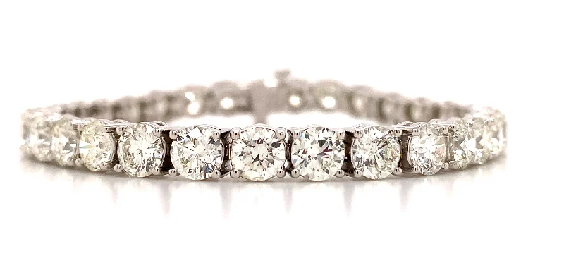 personalized gold bar necklace 16.99ct t.w. Diamond Tennis Riviere Line Bracelet