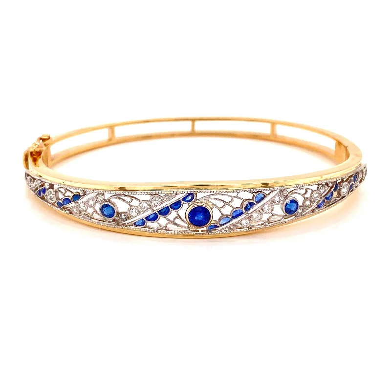 emerald-cut engagement ring halo Antique/Estate Bracelet