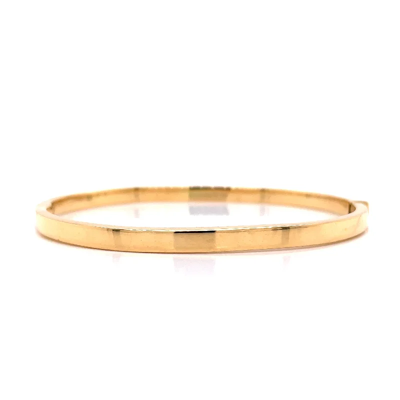 minimalist black diamond studs BANGLE BRACELET
